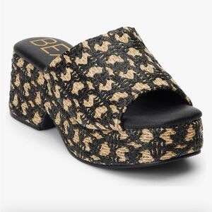 BEACH BY MATISSE Cruz Platform Slide Sandal‎ SZ 8